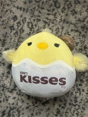 Squishmallows Yellow Chick Hershey's Kisses Plush